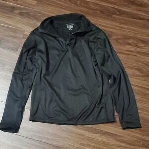 Weatherproff Men's Black Quarter Zip Pullover Jacket